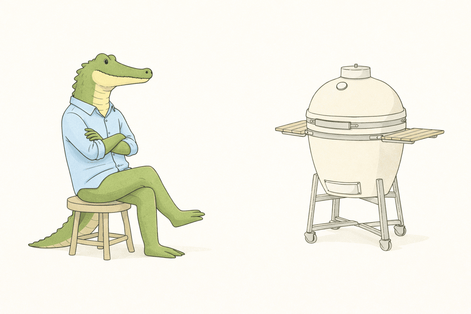 Connection, Outcome, and the Big Green Egg